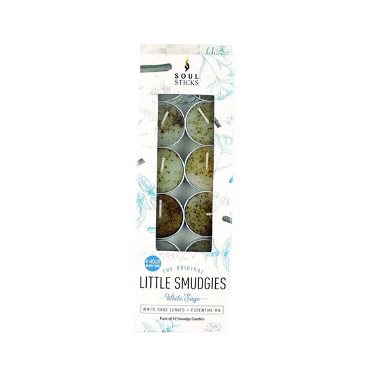 'Little Smudgies' White Sage Smudge Candles