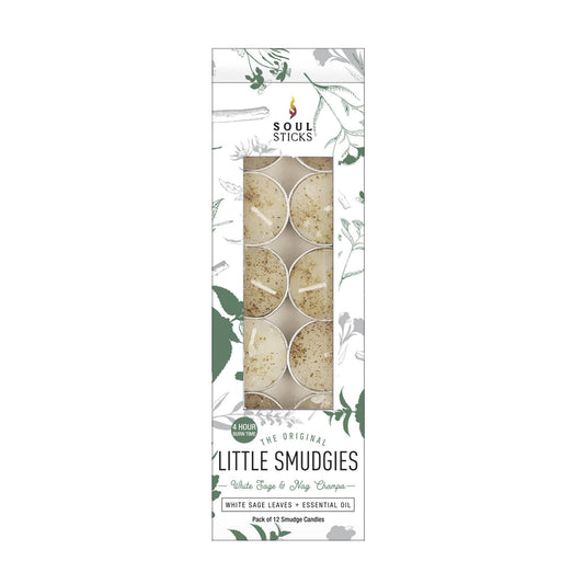 'Little Smudgies' Nag Champa Tealight Smudge Candles