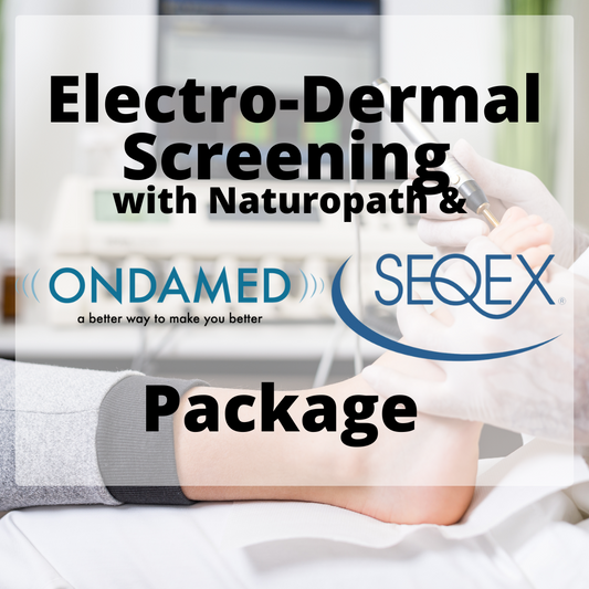 Electro-Dermal Screening with Naturopath & ONDAMED Package Sat. Dec 7