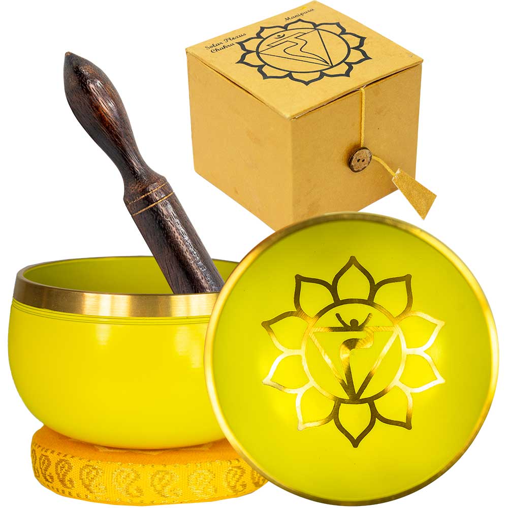 Solar Plexus Chakra Singing Bowl Set