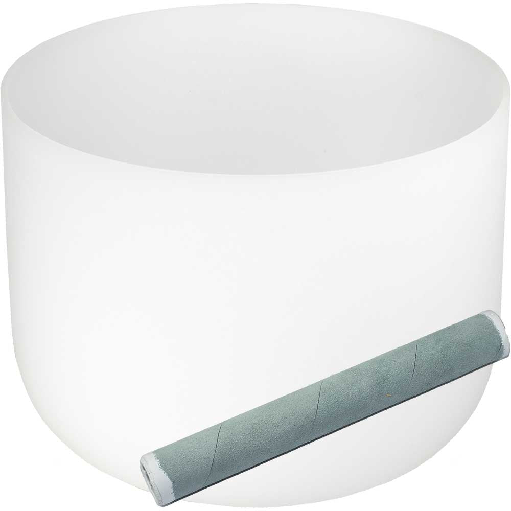 Frosted Crystal Singing Bowl