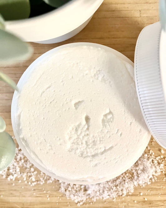 Coconut Citrus exfoliating face + body scrub