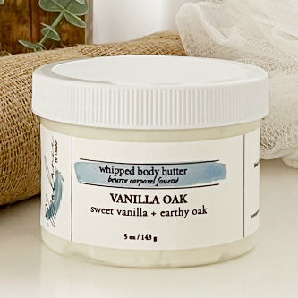 Vanilla Oak Whipped Body Butter