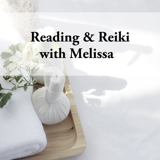 Reading & Reiki with Melissa Sunday July 28 & Aug 4